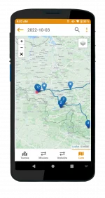 XPdio -Tournée Vue Carte